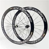 Juego De Ruedas para Bicicleta De Carretera 700C*23C-25C-28C 40/50MM Aleación De Aluminio Llanta De Freno C/V Liberación para 7 8 9 10 11 Velocidades Rápida 20H Bujes 120 Clicks A,700C-40MM