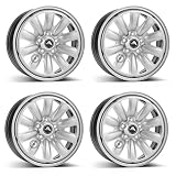 4x Alcar Llantas de acero 4-130004 6.5Jx16 ET41 5x112 compatible con Skoda Superb